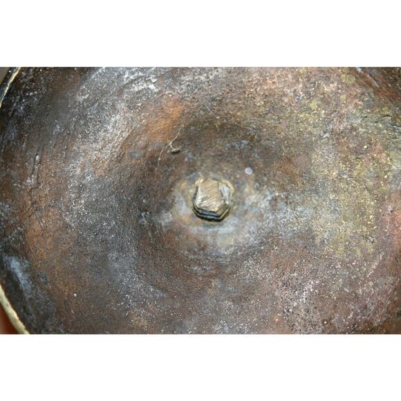 Antique Judea Lions Three-Armed Shabbat Candelabra - Picture 9 of 9